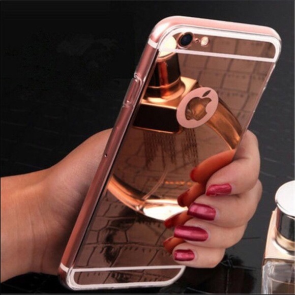 Accessories | Iphone 6 6s Plus Mirror Case Rose Gold | Poshmark